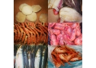 Свежие морепродукты, краб, икра и т.д.